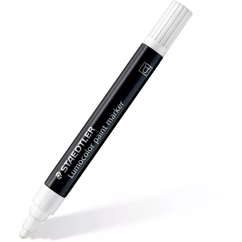 Žymeklių rinkinys Staedtler Lumocolor 6 pastelinių spalvų – akriliniai rašalai, asortimentas 6 pastelinių atspalvių