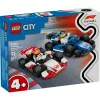 LEGO CITY 60464 F1 - Williams Racing ir Haas F1 lenktyniniai automobiliai