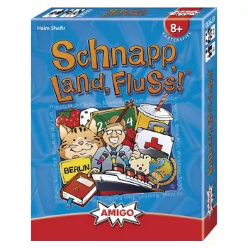 Kortų žaidimas „Schnapp, Land, Fluss“ (AMIGO)