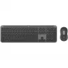Logitech MK950 Signature Slim klaviatūra ir pelė rinkinys belaidis RF Bluetooth QWERTY US International Graphite