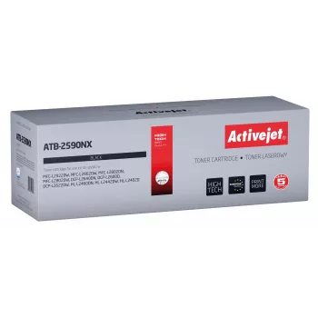 Activejet ATB-2590NX kasetė, skirta Brother spausdintuvams; atitikmuo Brother TN2590XL; Supreme; 3000 puslapių; juoda