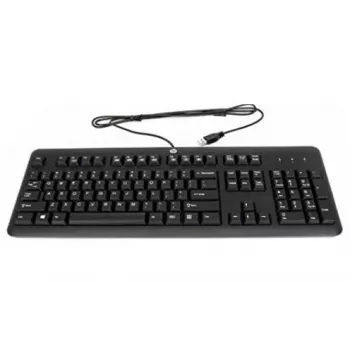 HP 672647-333 klaviatūra, pilno dydžio, USB, mechaninė, juoda