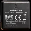 Shelly BLU H&T temperatūros ir drėgmės jutiklis (juodas)