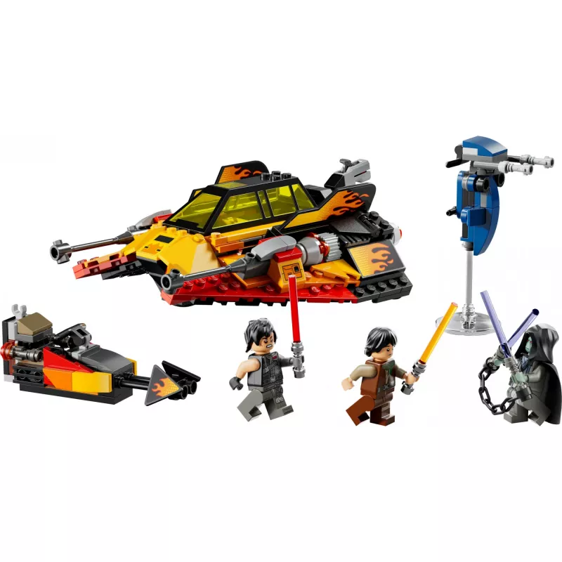 LEGO Star Wars Flame Speeder 75414 sniego transporto priemonės rinkinys – 349 dalių, 3 minifigūrėlės, nuo 7 metų