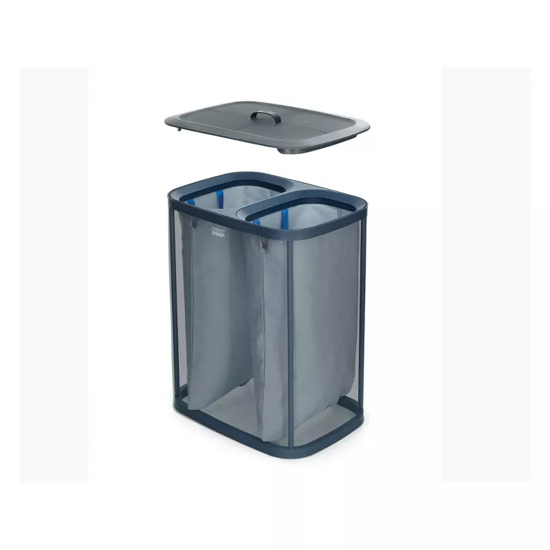 Joseph Joseph Laundry Separation Basket Tota 90 L Juoda – Skalbinių rūšiavimo krepšys