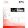 M.2 NVMe SSD Silicon Power P34A60 256 GB – PCIe Gen3x4, 2200/1600 MB/s, M.2 2280