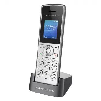 Grandstream Networks WP810 IP Telefonas Juodas Metalinis 2 Linijos TFT Wi-Fi