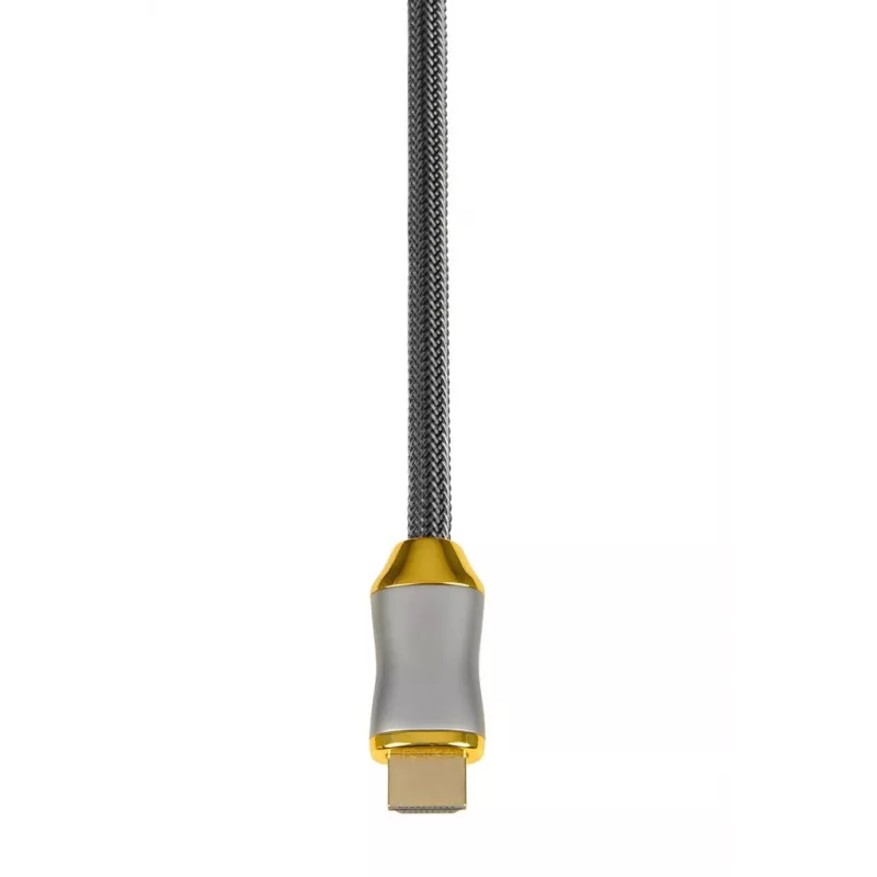 HDMI kabelis IBOX HD08 2 m, HDMI Type A kištukas–kištukas, HDMI 2.1, sidabrinis