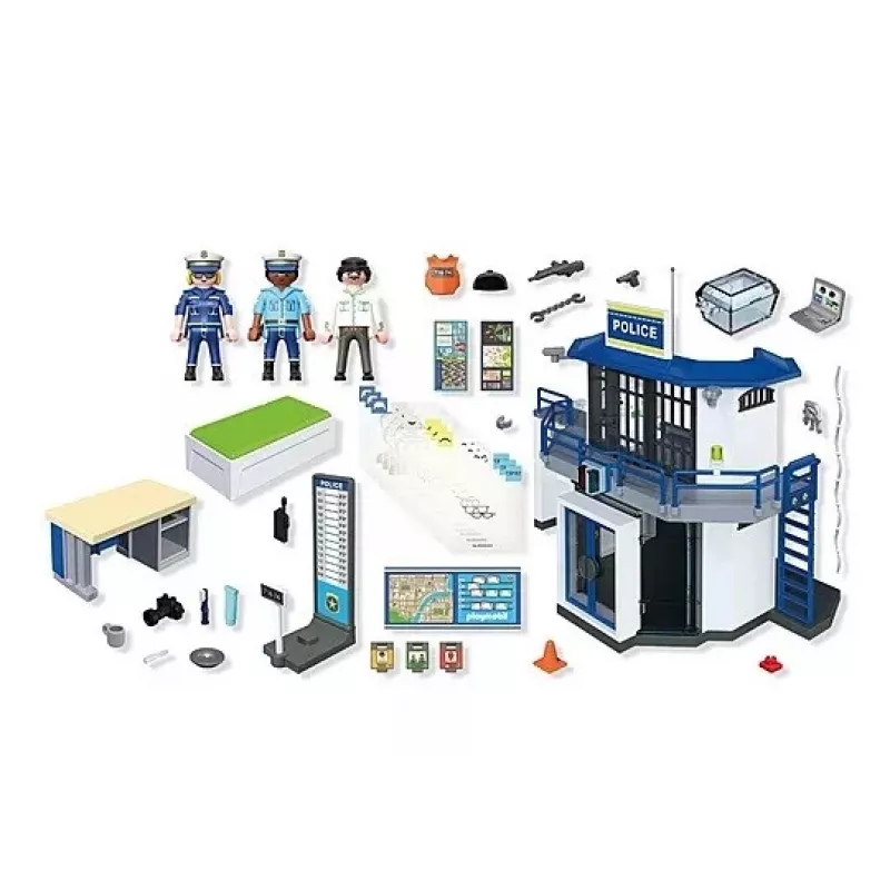 Playmobil Action Heroes 71874 Policijos nuovada su tardymo kambariu