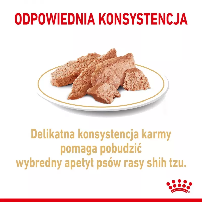 ROYAL CANIN Shih Tzu Adult šlapias šunų ėdalas Pâté 12x85 g