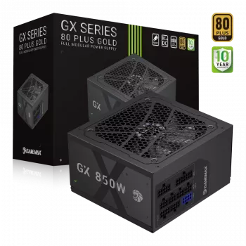 Gamemax GX 850GF 850 W maitinimo blokas, 80 PLUS Gold, pilnai modulinis