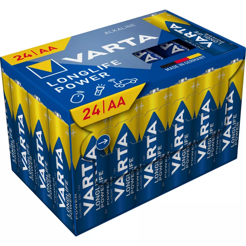 VARTA R6 šarminės baterijos (AA) Longlife Power