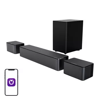 Soundbar Ultimea Poseidon D50 (U2500) – kompaktiška garso juosta televizoriui ir muzikai