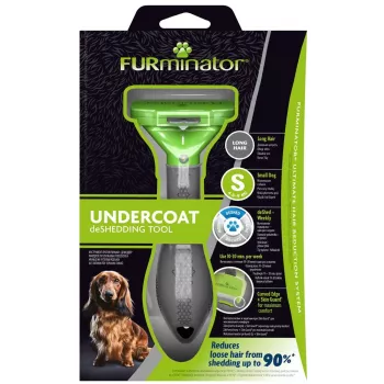 FURminator deShedding šukos S ilgaplaukiams šunims