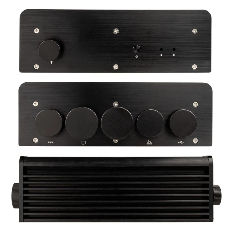 Serverio korpusas Akasa Pascal TN Rack juodas