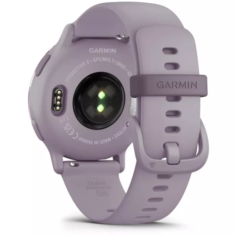 Garmin Vivoactive 5 3.05 cm (1.2) AMOLED skaitmeninis 390 x 390 pikselių liečiamasis ekranas Violetinis Wi-Fi GPS