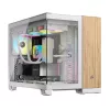 Korpusas Corsair CC-9011288-WW Midi Tower Bamboo, Baltas