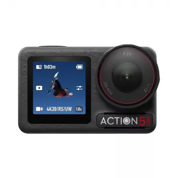 DJI Osmo Action 5 Pro veiksmo sporto kamera 40 MP 4K Ultra HD CMOS 25.4 / 1.3 mm (1 / 1.3) Wi-Fi 146 g