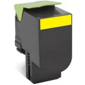 Lexmark 80C2SYE originalus geltonas tonerio kasetė 1 vnt.