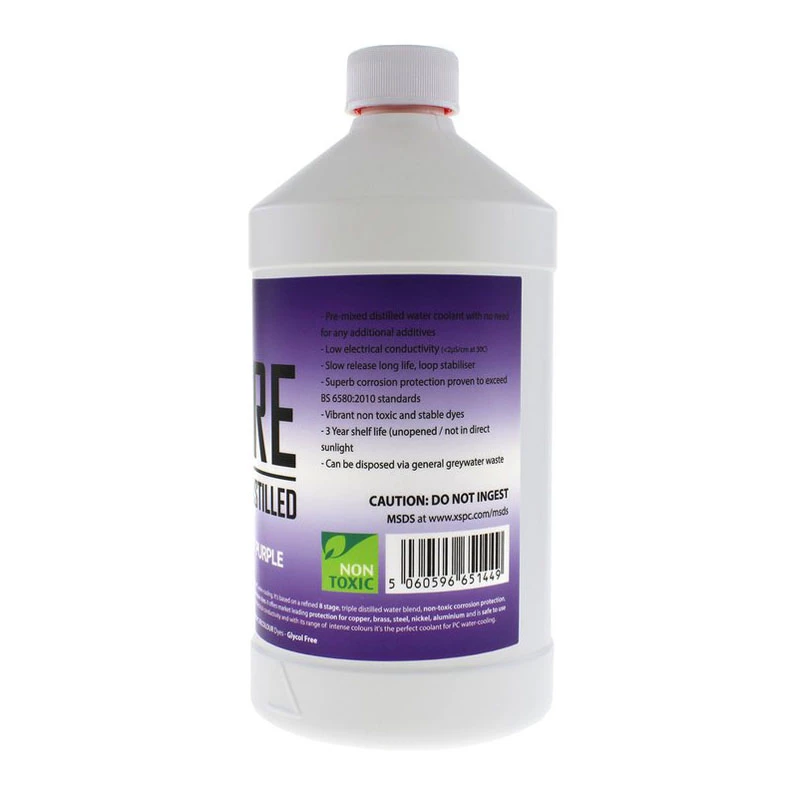 Aušinimo skystis XSPC Pure Coolant 1 L – violetinis UV reaktyvus