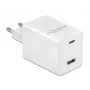 Kroviklis DeLOCK USB GaN įkroviklis USB Type-C PD 3.0 ir USB Type-A 48 W