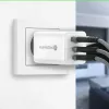 Maitinimo blokas everActive SQ-655Q 65W, 1×USB-A + 2×USB-C greitas įkrovimas