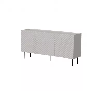 Komoda Cama LUCCA 3D 165x40x80 cm kašmyro spalvos, medžio drožlių plokštė, 16 mm rėmas, 1,8 cm durų storis
