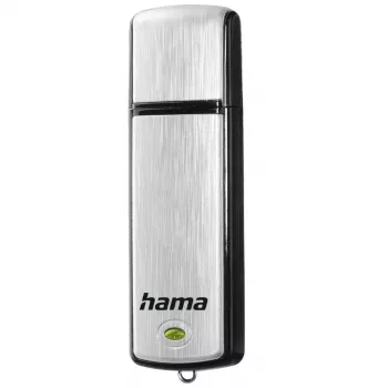 Hama 64 GB USB atmintukas USB Type-A 2.0 juodas, sidabrinis