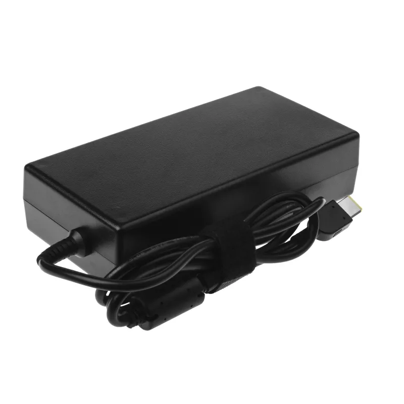 Maitinimo adapteris Green Cell AD117P 170W 20V 8,5A, skirtas Lenovo nešiojamiesiems kompiuteriams, vidaus naudojimui AC-į-DC, juodas