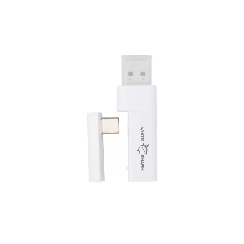 Ausinės White Shark WGH-2444 Firecrest White