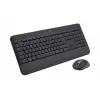 Belaidis klaviatūros ir pelės rinkinys Logitech Signature MK650 for Business, 2.4 GHz / Bluetooth LE, QWERTY ispanų, grafitas