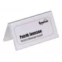 Neįvardyta PVC kortelių laikiklis Durable 805119, 25 vnt., skaidrus