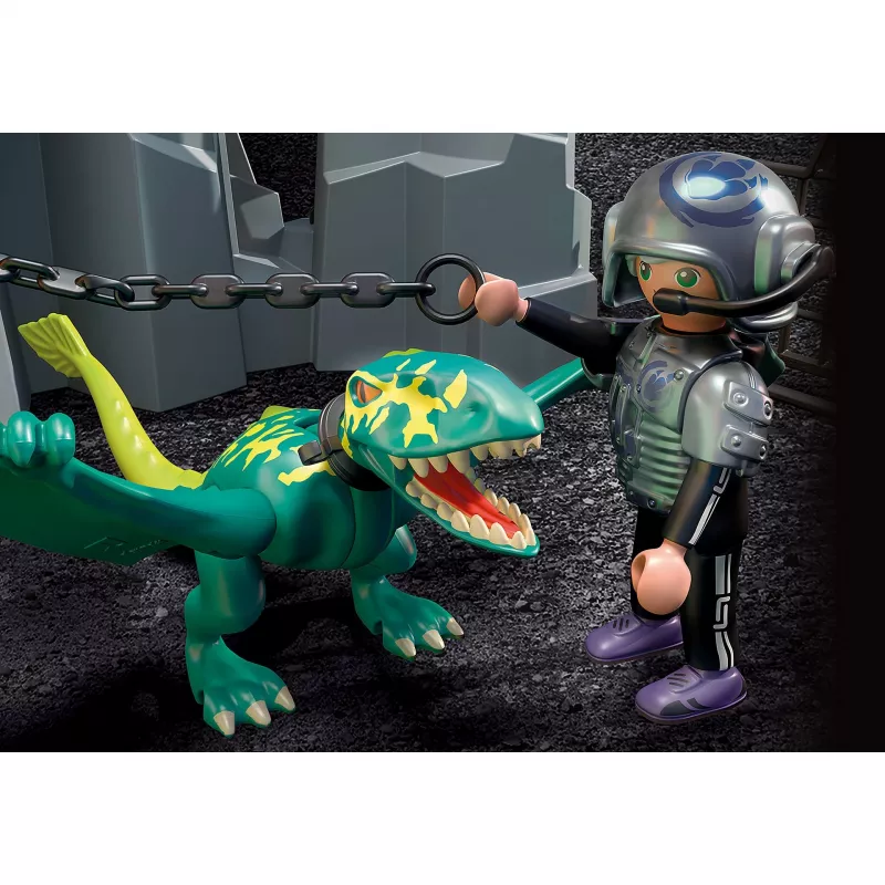 Playmobil – #70925 Dino Rise Dino Kasykla 386 dalių konstravimo rinkinys – įvairiaspalvis