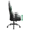 Subsonic SA5609-H2 biuro kėdė su paminkštinta sėdyne ir atlošu, juoda-raudona