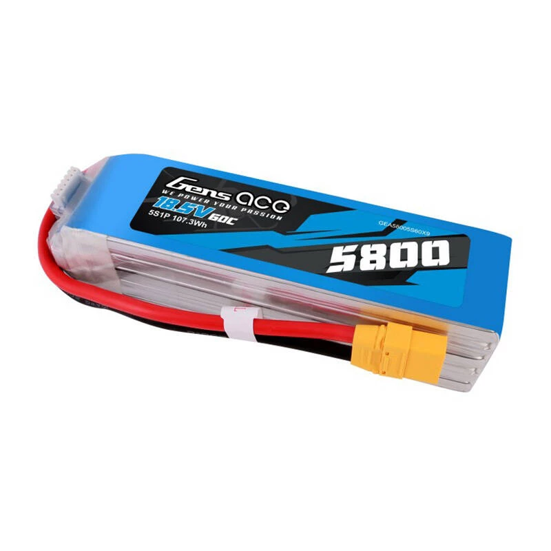 Gens Ace GEA58005S60X9 LiPo akumuliatorius 5800 mAh 5S 18.5V 60C