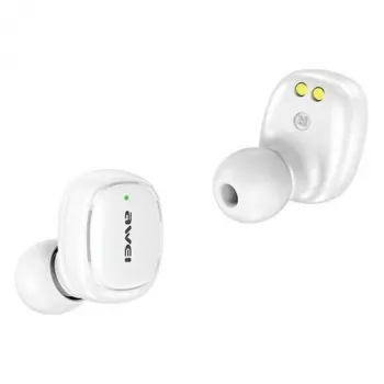 Awei AWE000177 Baltos belaidės ausinės TWS Bluetooth 5.1