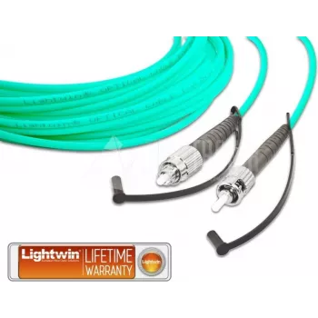 Lightwin aukštos kokybės simplex LWL jungiamasis laidas, MM OM3, FC - ST (LSP-50 FC-ST 2.0 OM3)