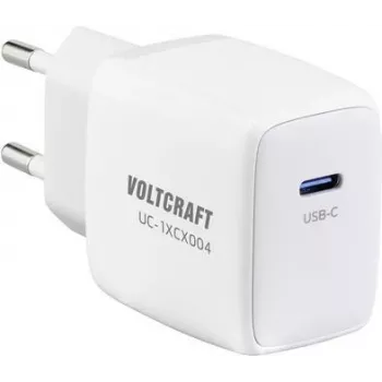 VOLTCRAFT UC-1XCX004 VC-13158215 USB kroviklis patalpoms, 1x USB-PD, 3 A