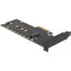 DeLOCK 89013 Vidinė M.2 PCIe sąsajos plokštė, Low-profile