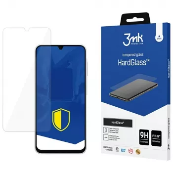 Grūdinto stiklo apsauginis stikliukas 3MK Samsung A26 5G — HardGlass 9H kietumas