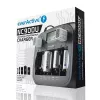 Įkroviklis baterijoms everActive NC-900U Universal DC – įkrauna AA, AAA, C, D, 9V, iki 6 elementų, juodas