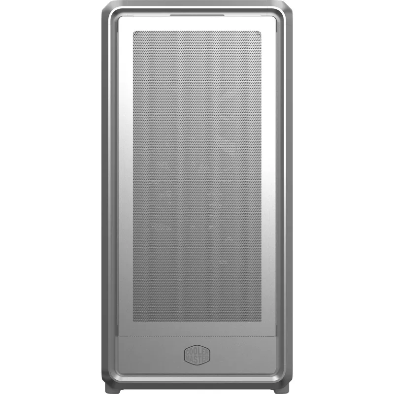 PC Midi Tower Cooler Master MasterFrame 600 Mesh sidabrinis – ATX/EATX, priekyje 2×200mm, 2.5 colio/3.5 colio diskai