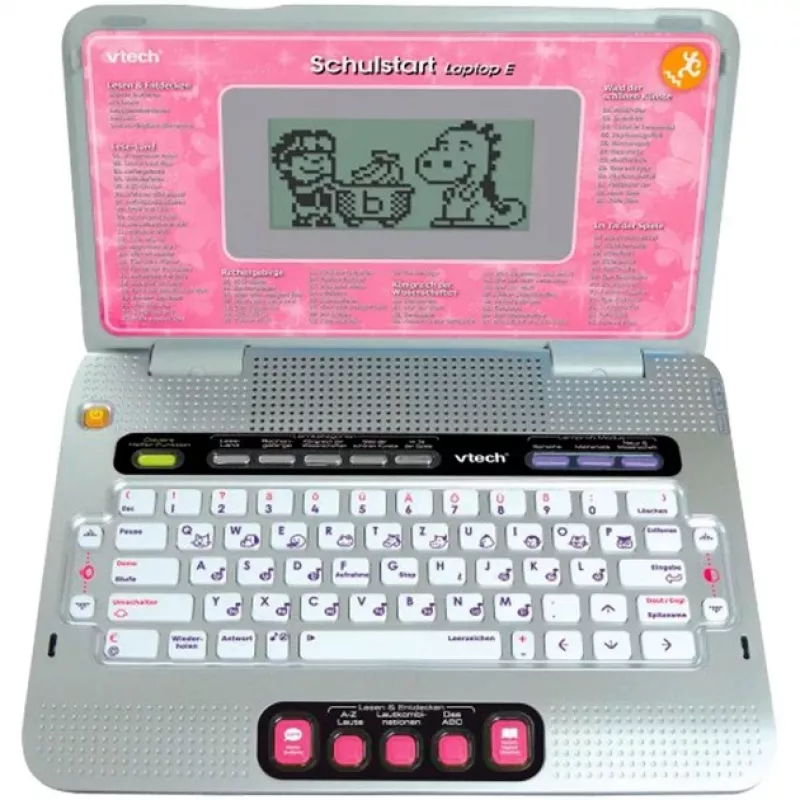 VTech Schulstart Laptop E, 6 m., Rožinis