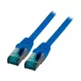 EFB-Elektronik RJ45 jungiamasis kabelis Cat.6A S/FTP LSZH mėlynas 7,5m (MK6001.7,5BL)