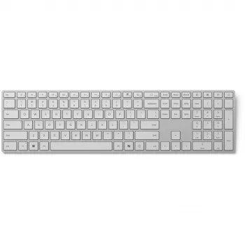 Klaviatūra Microsoft Surface (2nd Edition) — pilno dydžio belaidė Bluetooth QWERTZ vokiška, pilka
