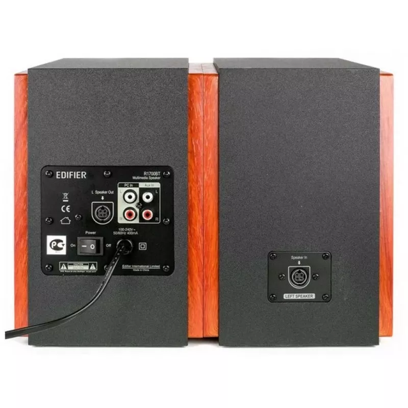 Edifier R1700BT - Lentyniniai garsiakalbiai - Belaidžiai - Bluetooth - 66 W (bendra) - Dviejų krypčių - Juodi (R1700BT BLACK)