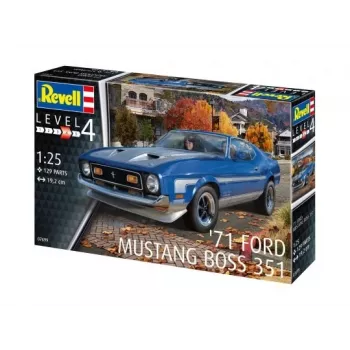 Plastikinis modelis REVELL Ford Mustang Boss 351 1:25