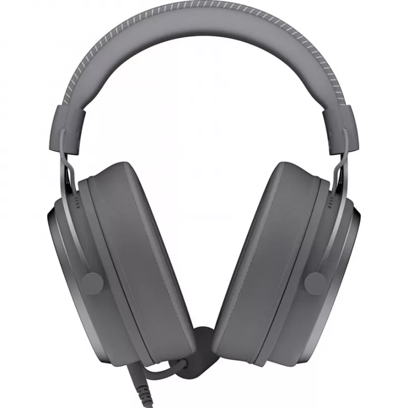 Ausinės ENDORFY VIRO Plus USB Alt Gray, žaidimų, tamsiai pilka, USB-A, 3,5 mm lizdas, 7.1 garso plokštė