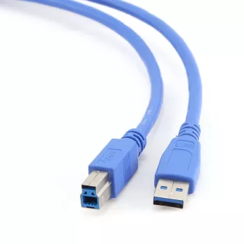 Gembird USB 3.0 kabelis, USB A (kištukas) į USB B (kištukas), 1,8 m, mėlynas
