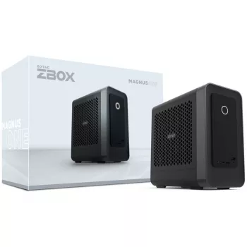ZOTAC ZBOX MAGNUS ONE EU275070C, mini bokso kompiuteris, PC Barebone, DDR5-SDRAM, PCI Express, Serial ATA III, Wi-Fi 7 (802.11be), 500 W